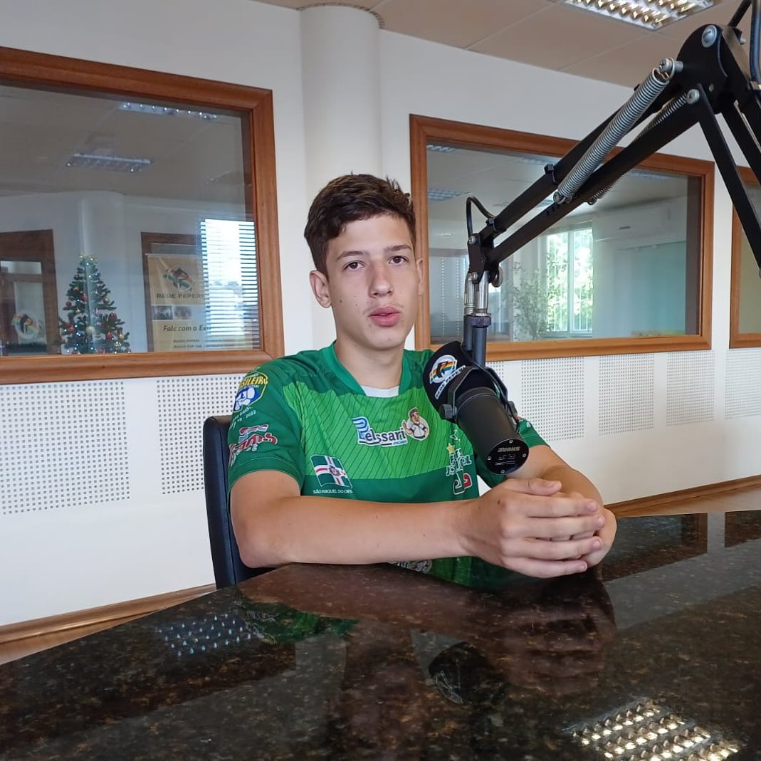 Abraão Bertó no Peperi Entrevista Esporte