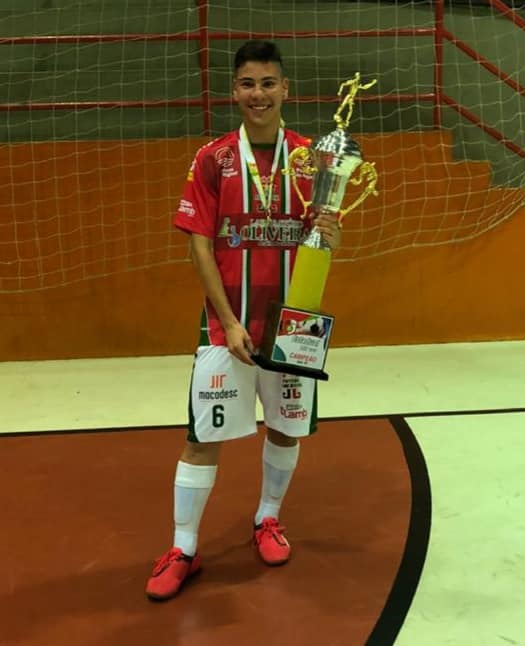 Atleta do Futsal JONI GOOL é nova contratação do Atlântico de Erechim