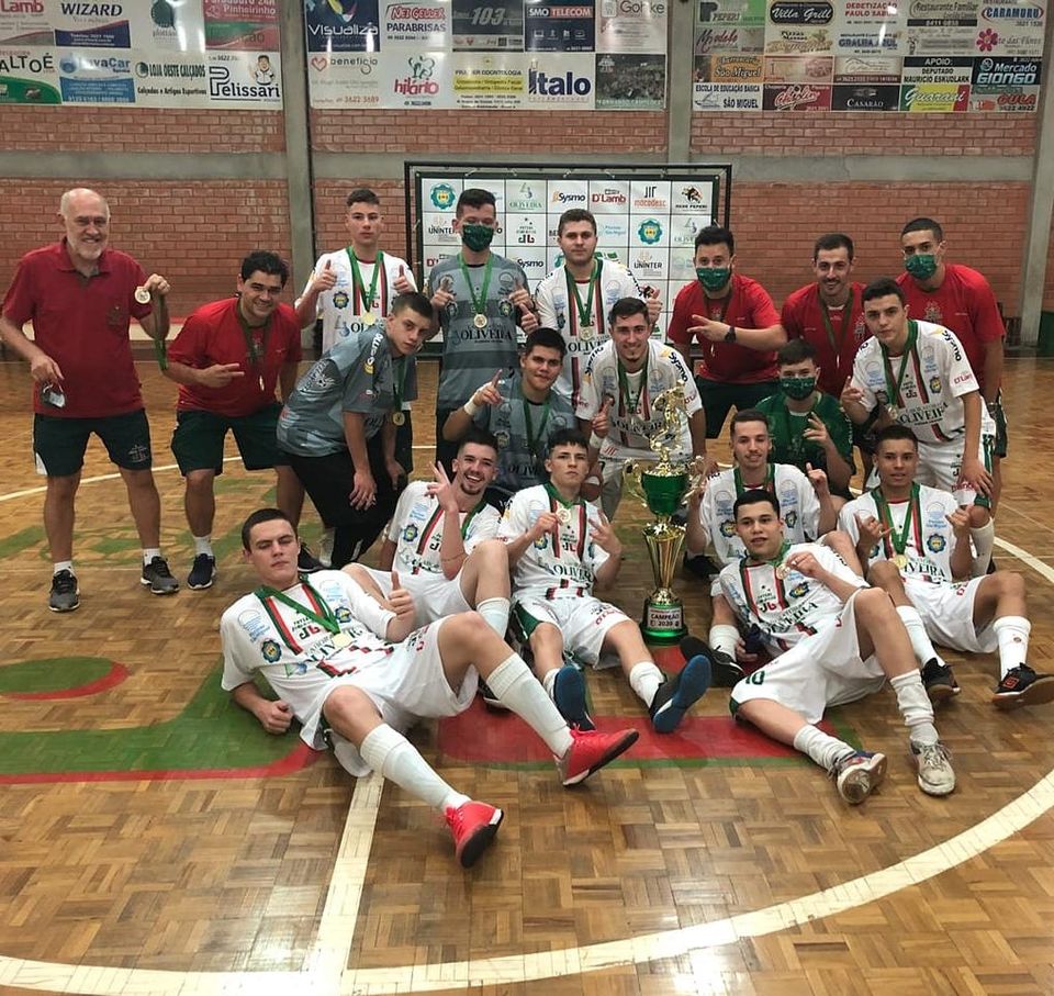 A JONI GOOL/Terra Viva/PSM/Lab Oliveira é bicampeã da Liga Catarinense Sub 18