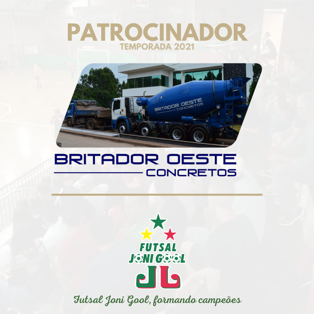 Britador Oeste Concretos é o mais novo reforço do Futsal JONI GOOL para 2021