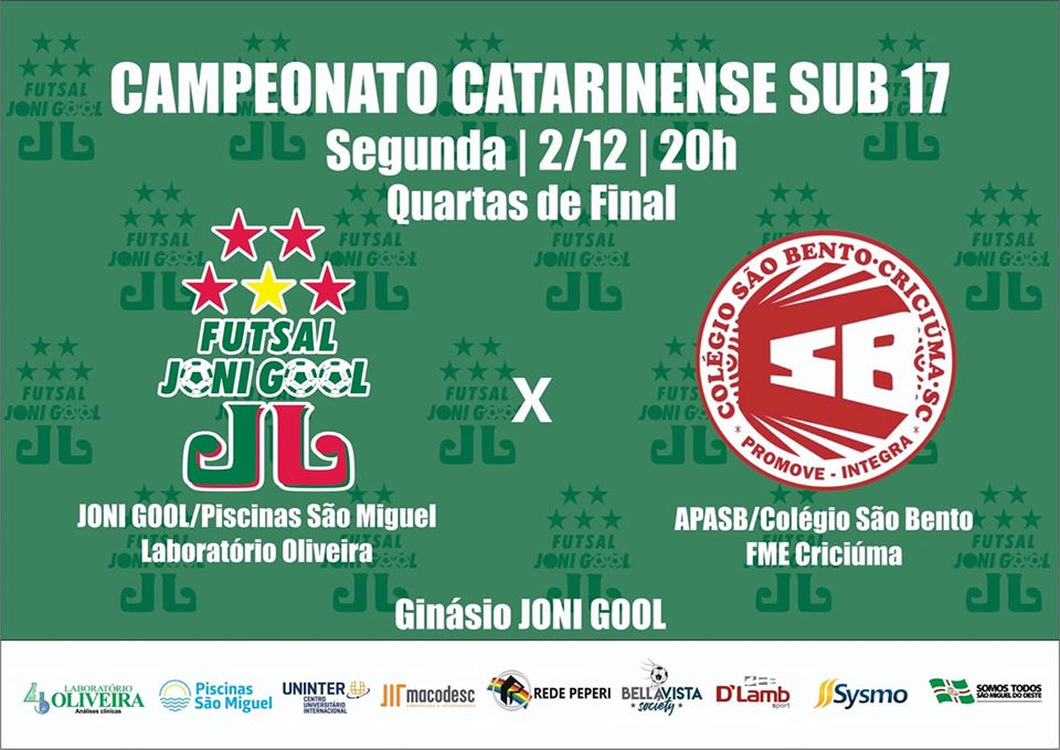 Campeonato Catarinense Sub 17, em clima de Natal