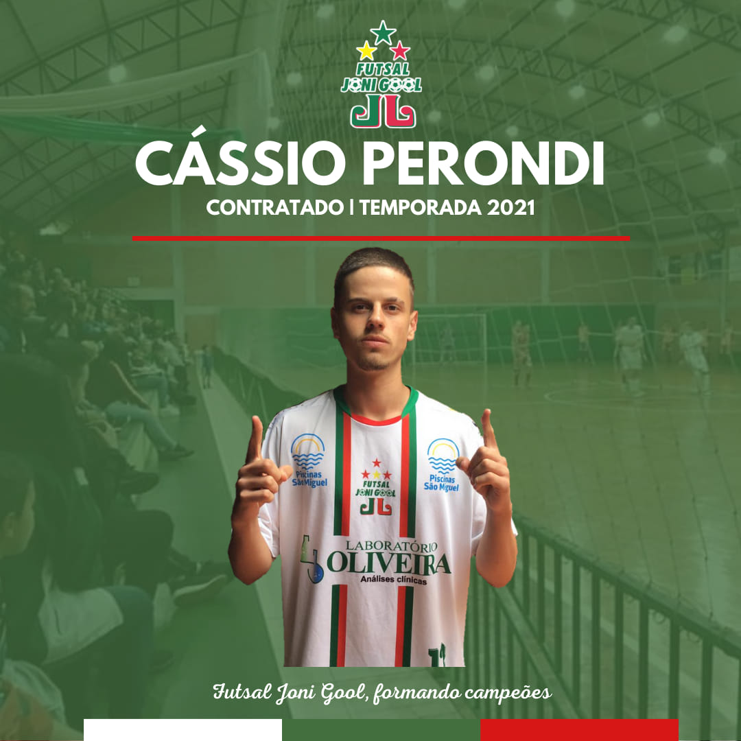 Cássio Perondi é o primeiro reforço oficializado para a temporada 2021