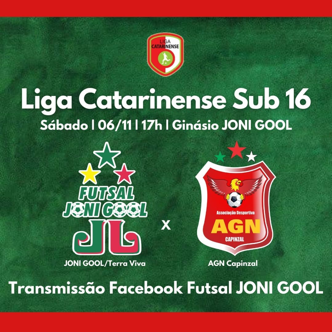 Dia de jogo, no Ginásio JONI GOOL, pela LCF Sub 16