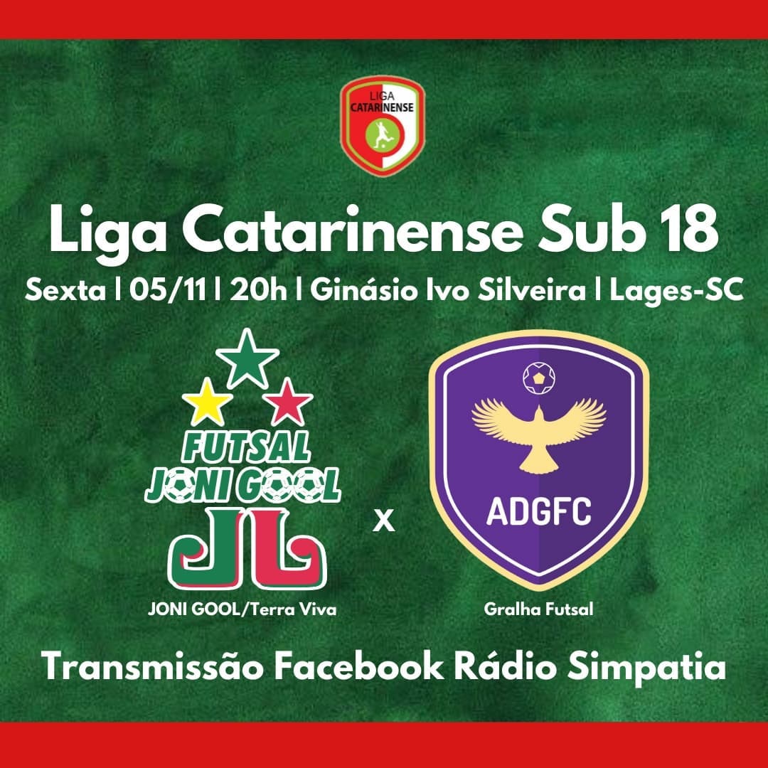 Dia de JONI GOOL na LCF Sub 18