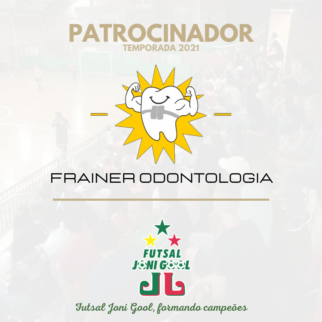 Frainer Odontologia renova parceria com o Futsal JONI GOOL para a temporada 2021