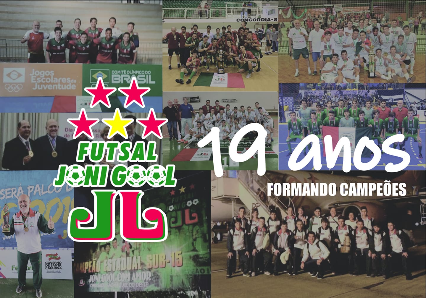 Futsal JONI GOOL completa 19 anos de história
