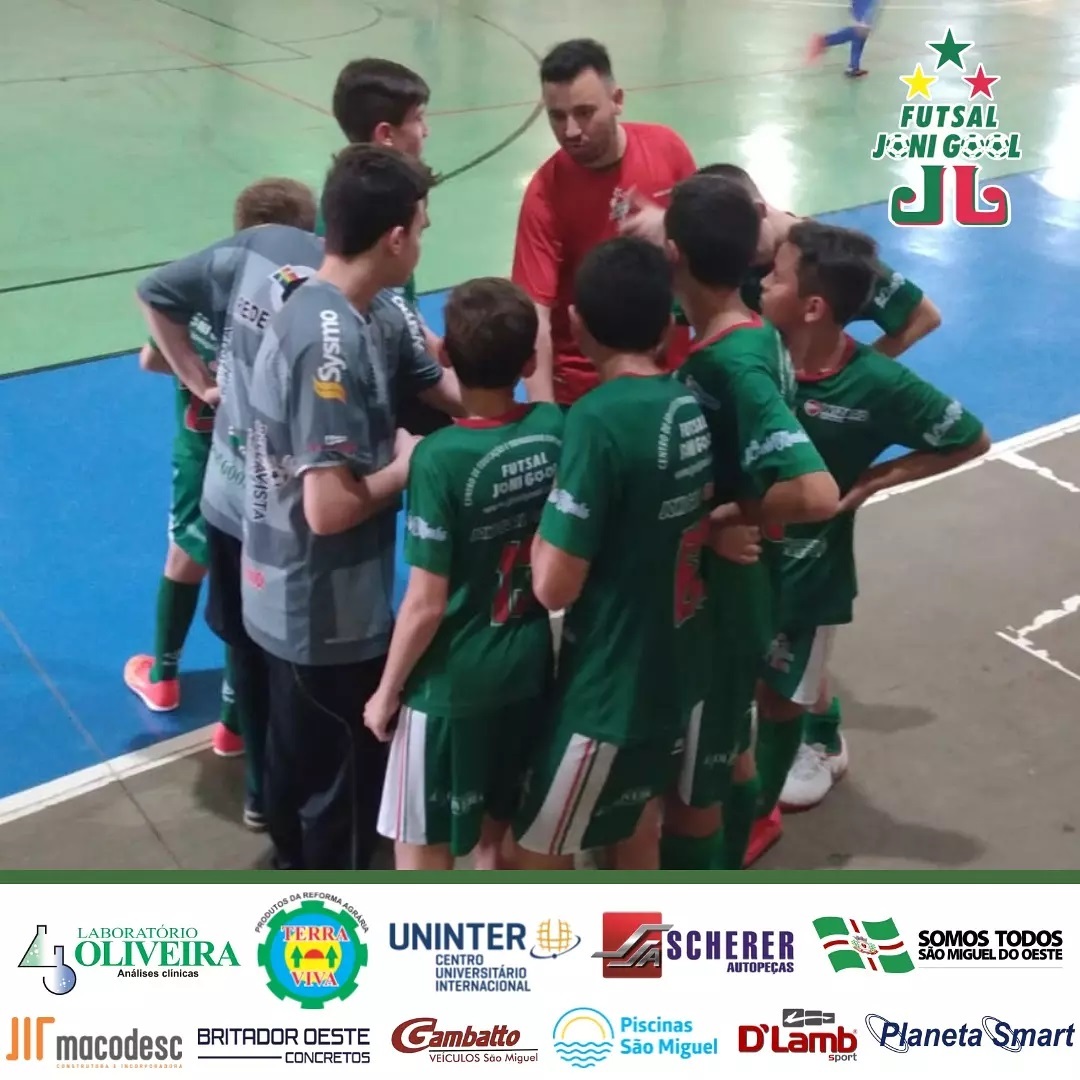 Futsal JONI GOOL disputa dois jogos pela LCF Sub 13