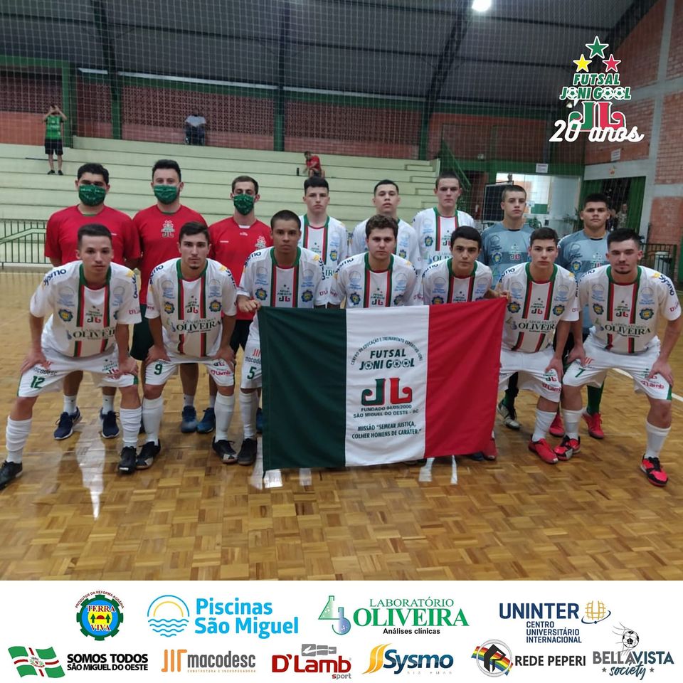 Futsal JONI GOOL empata e se classifica para a semifinal da LCF Sub 18