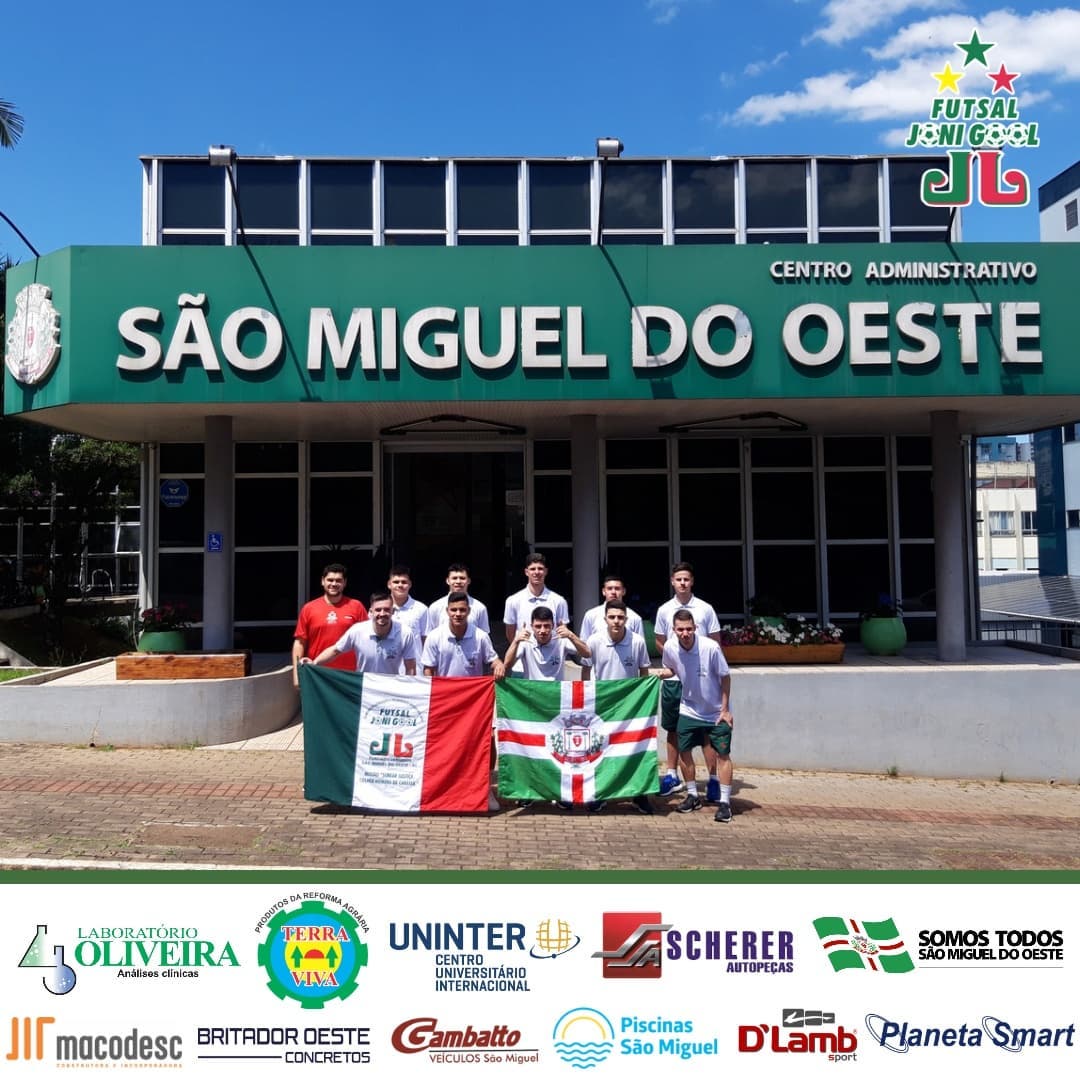 Futsal JONI GOOL representará São Miguel do Oeste nos Joguinhos Abertos de SC