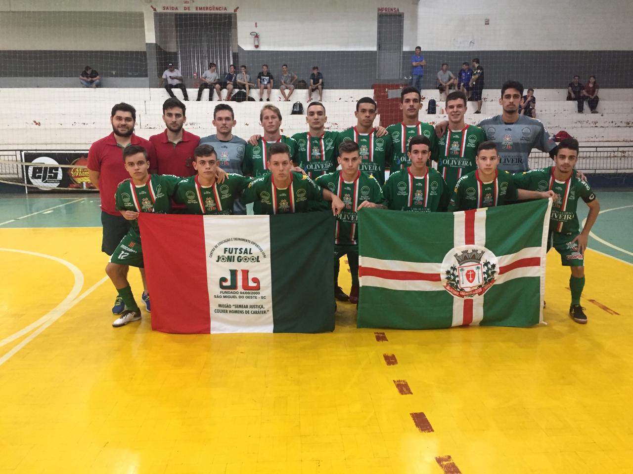 Futsal JONI GOOL vence na estreia dos Joguinhos Abertos de Santa Catarina