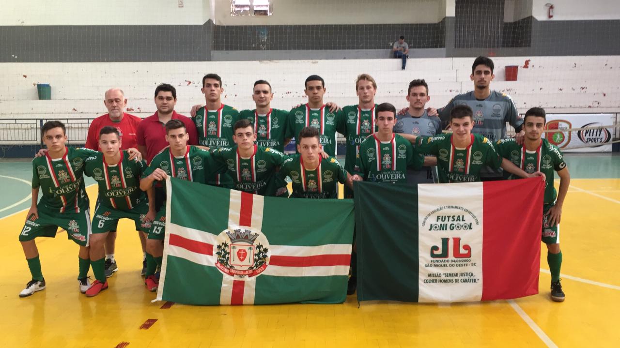 Goleada e classificação nos Joguinhos Abertos de Santa Catarina
