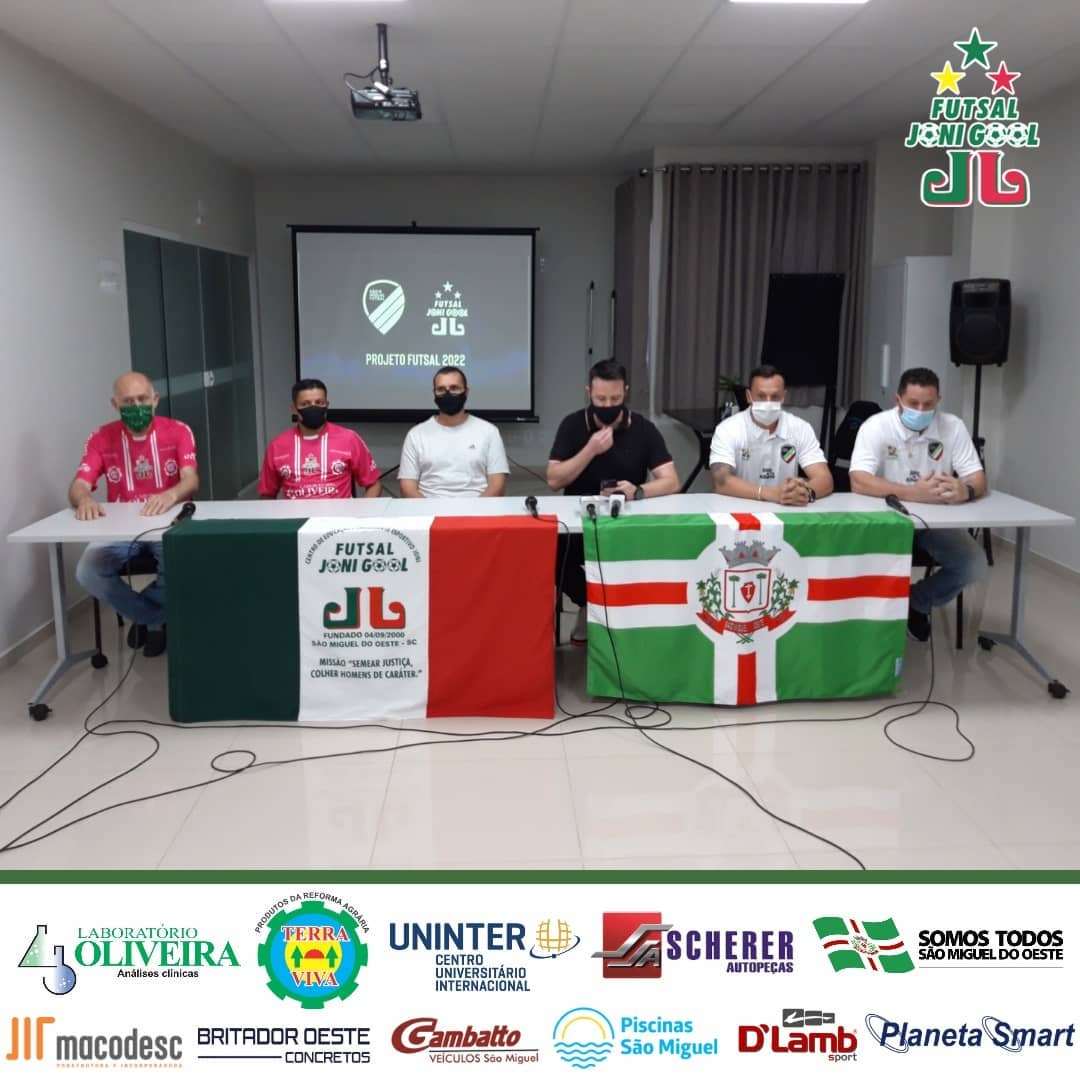 JONI GOOL e São Miguel Futsal oficializam parceria para 2022