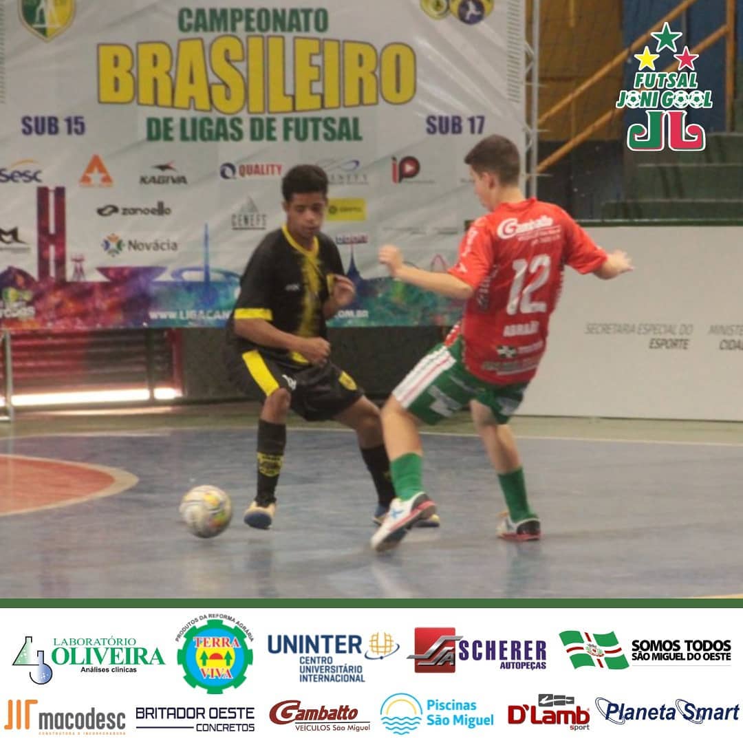 JONI GOOL/Terra Viva goleia na estreia do Campeonato Brasileiro Sub 15