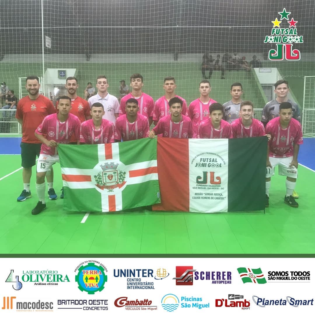 JONI GOOL/Terra Viva vence duas partidas, fora de casa, e assume a liderança da LCF Sub 16 