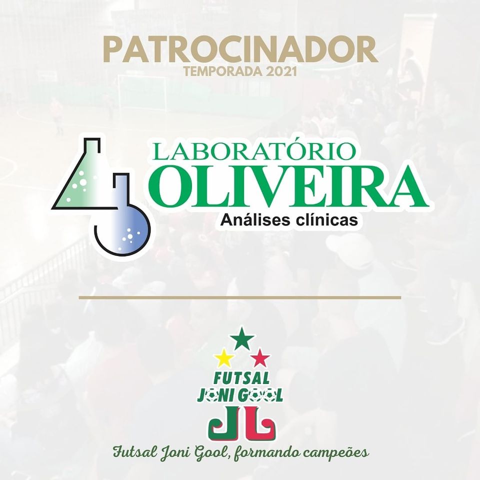 Laboratório Oliveira renova parceira com o Futsal JONI GOOL para 2021