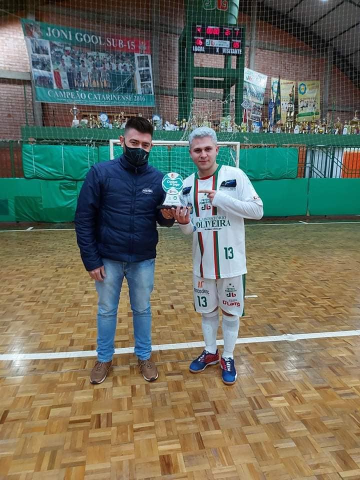 Nelson Sorati é o "Craque do Jogo", Scherer Autopeças 