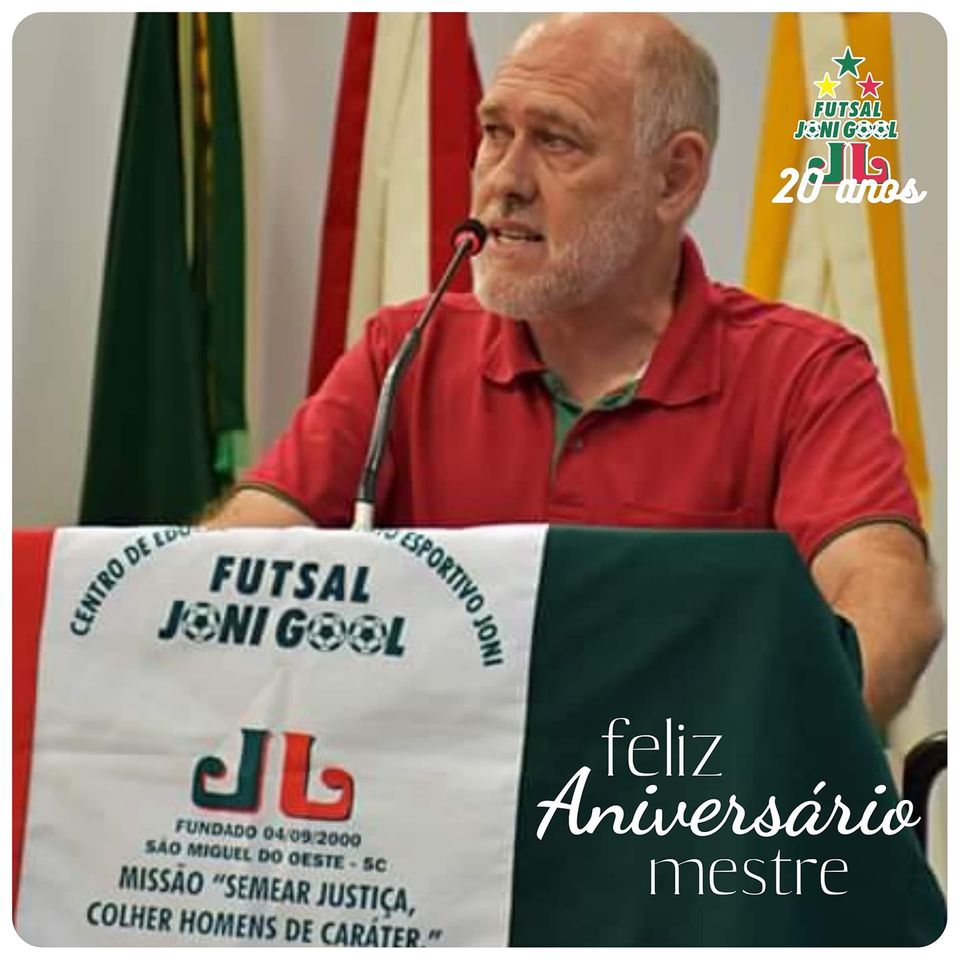 O Futsal JONI GOOL está em festa