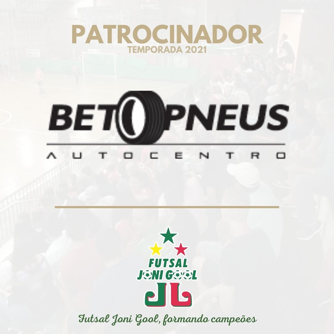 O Futsal JONI GOOL orgulhosamente oficializa a renovação de mais um grande parceiro para 2021