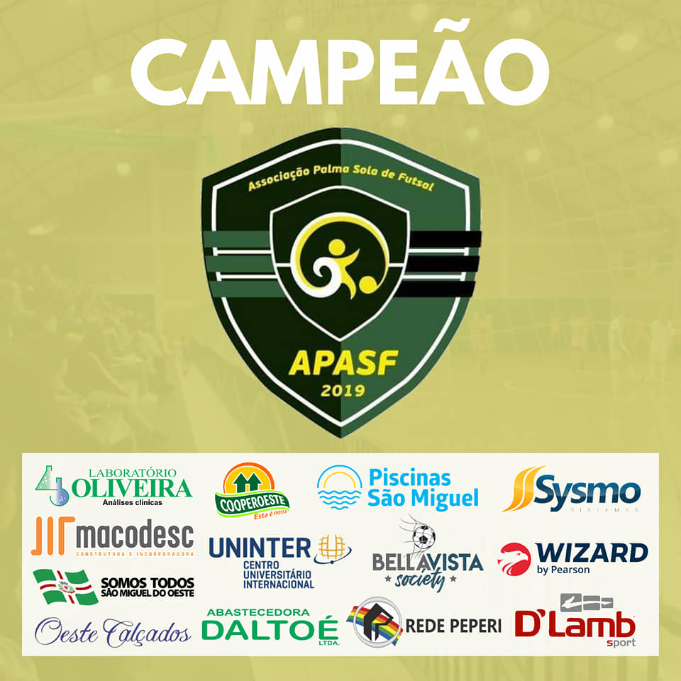 Palma Sola Futsal é campeão da 1ª Copa Virtual JONI GOOL