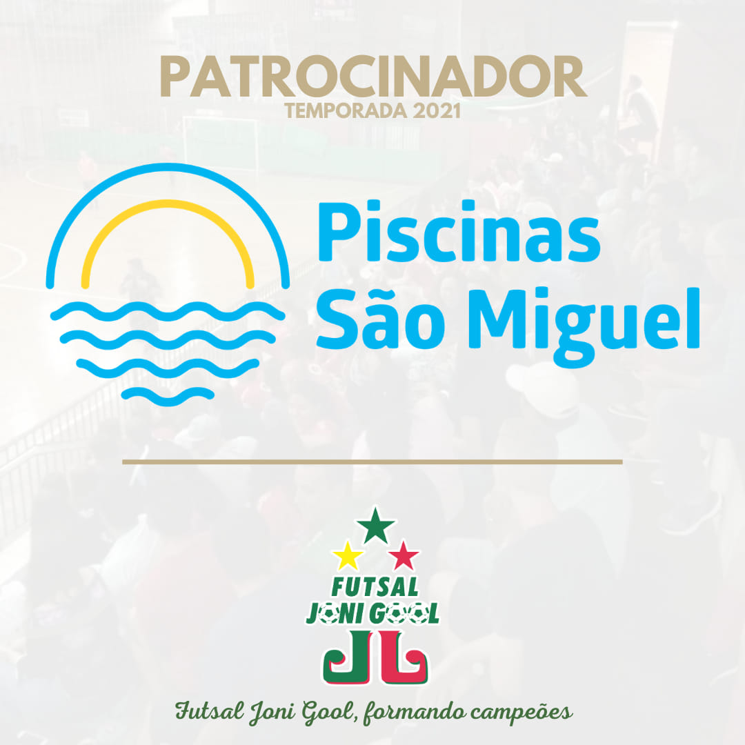 Piscinas São Miguel renova parceira com o Futsal JONI GOOL para 2021