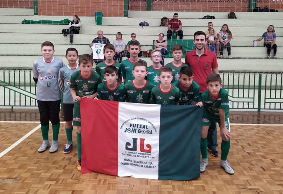 Resultados do Futsal JONI GOOL pela Liga Catarinense Sub 12, Sub 16 e JASC deste sábado, 13