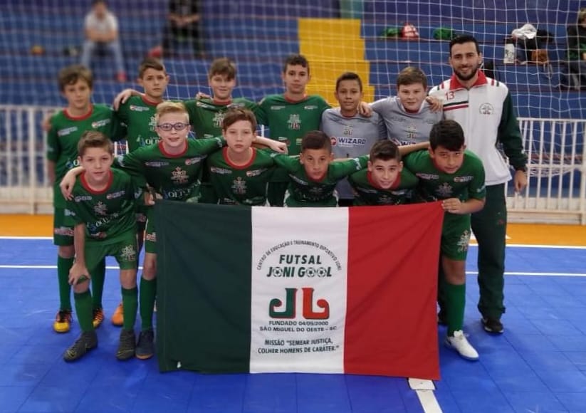 Sub 12 classifica-se para a 4ª fase da Liga Catarinese de Futsal