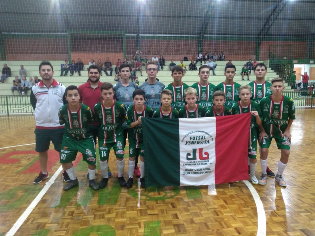 Sub 14 empata na estreia da Liga Catarinense de Futsal