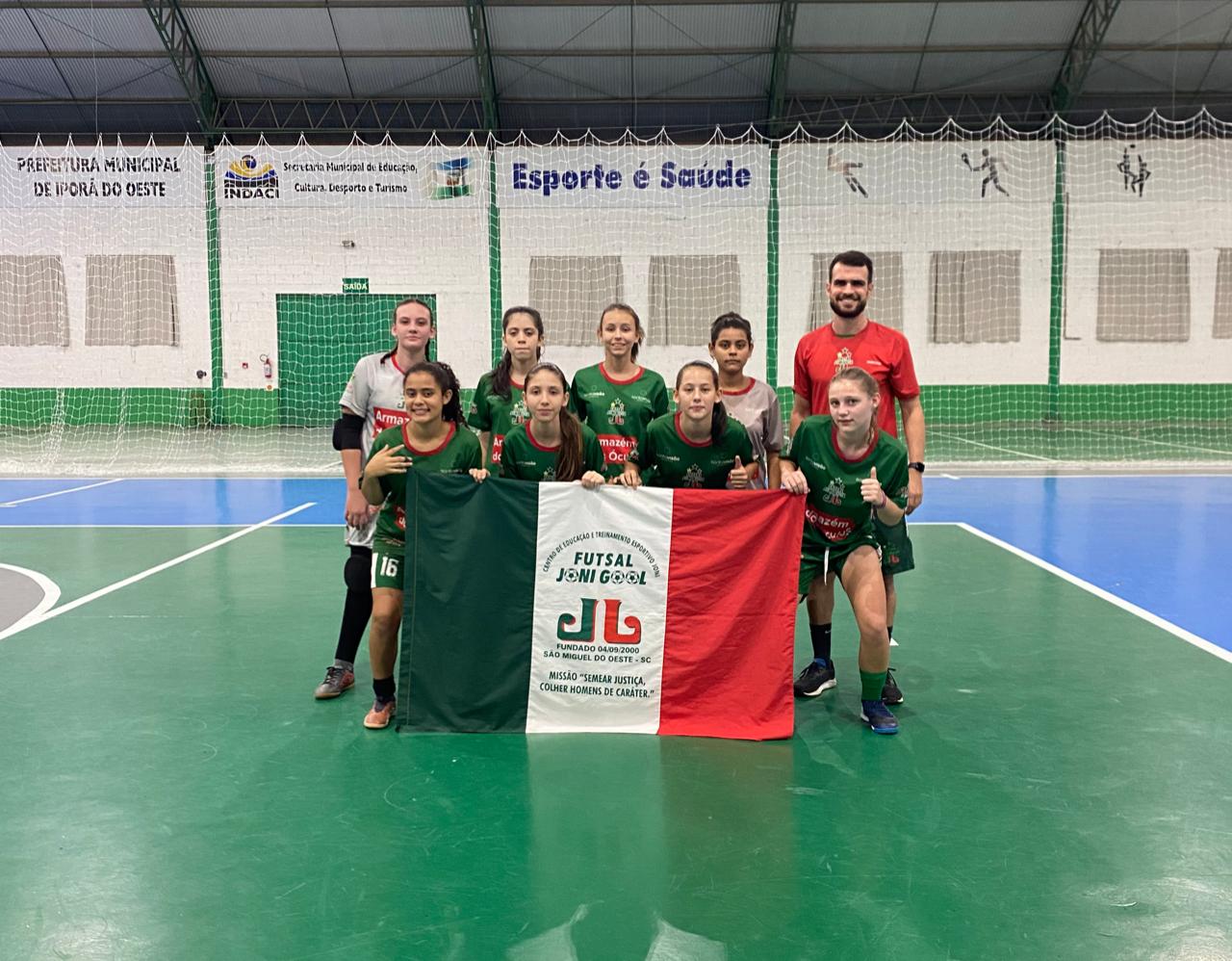 Sub 14 perde na estreia da III Copa Guarujá do Sul de Futsal Feminino Interestadual