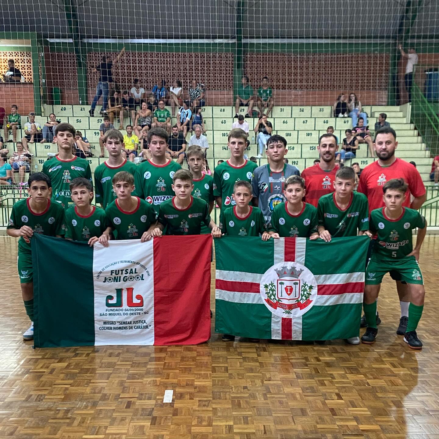 Sub 14 vence e mantém liderança na Liga Catarinense