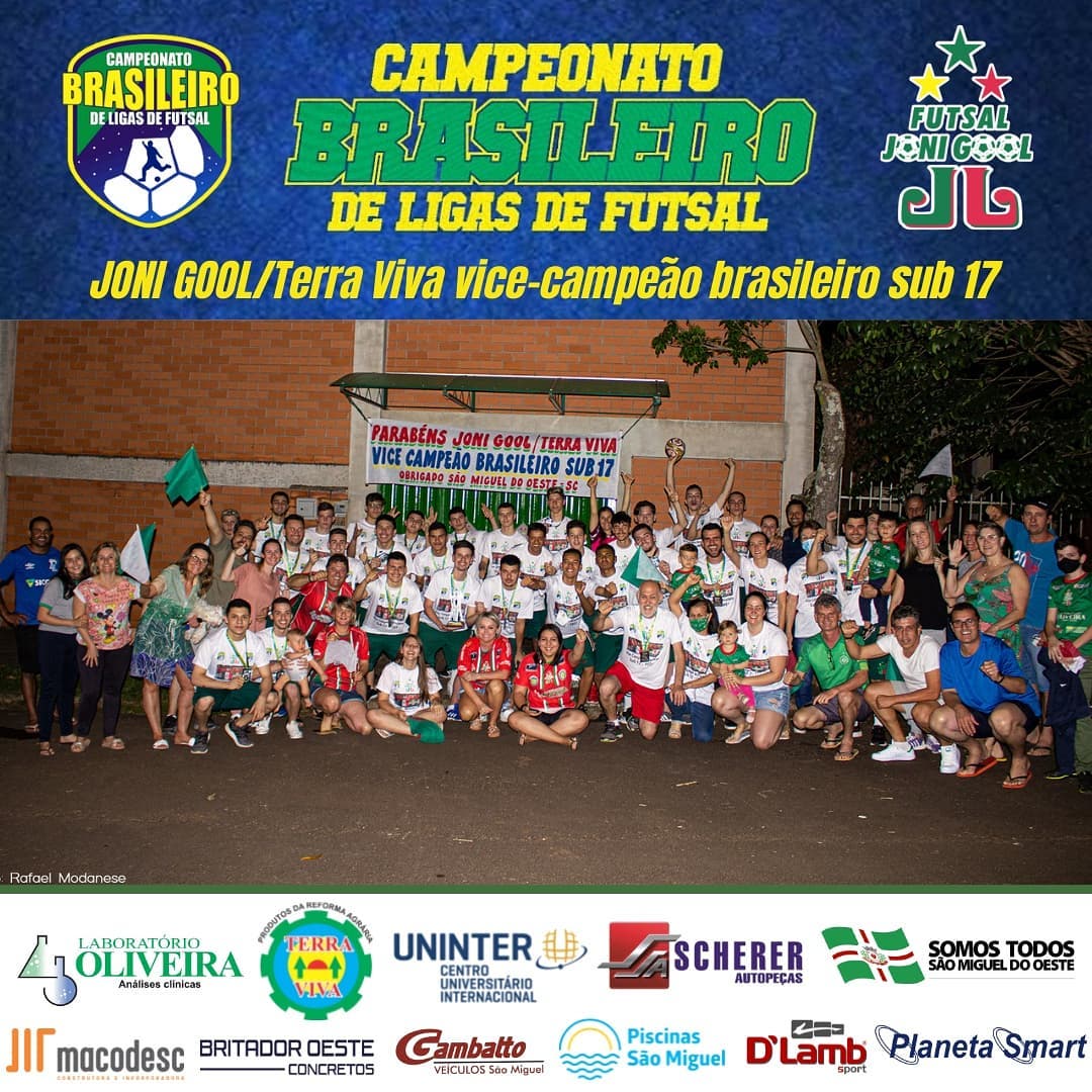 Vice-campeões são recebidos com festa em São Miguel do Oeste