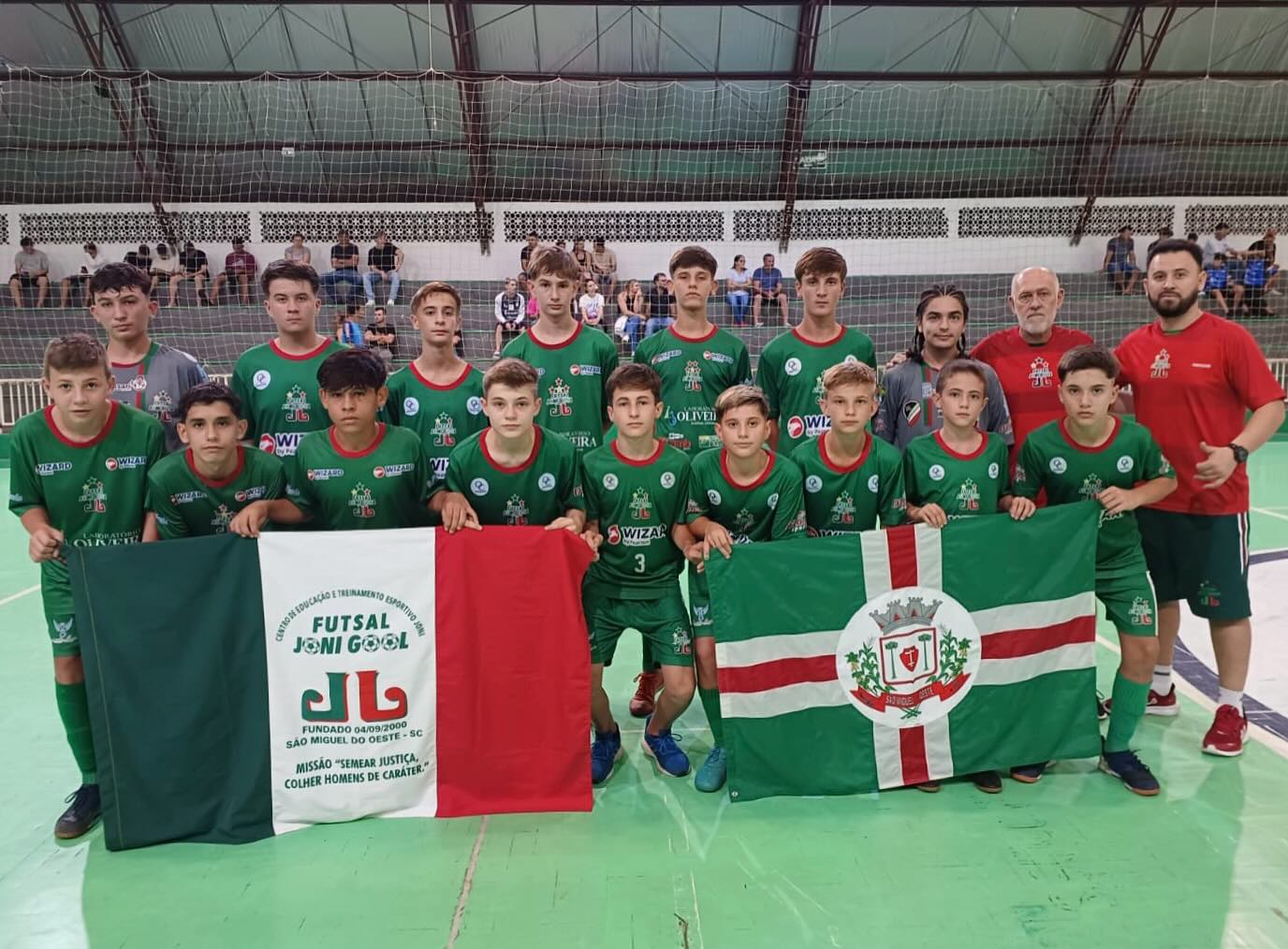 Vitória na estreia da Liga Catarinense Sub 14