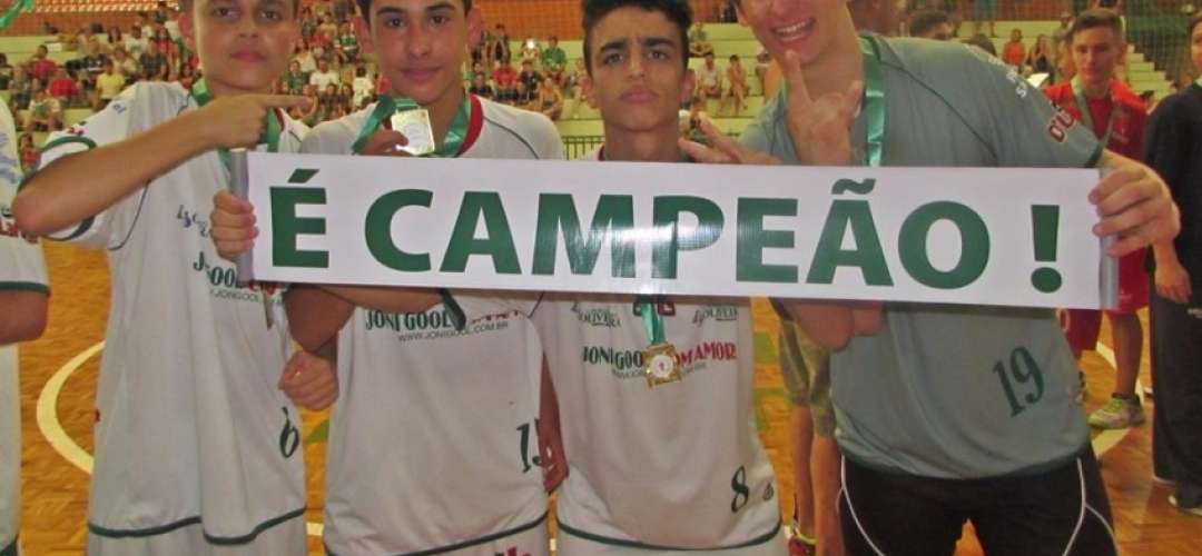 JONI GOOL CAMPEÃO ESTADUAL