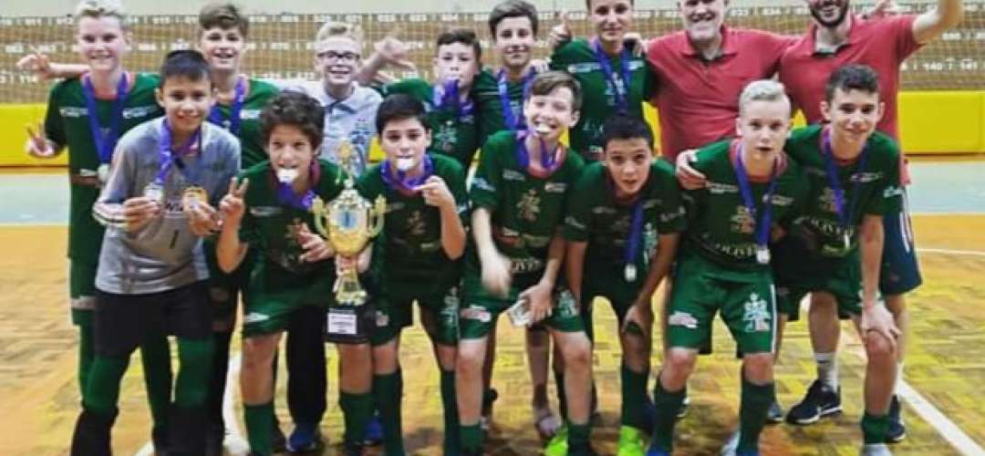 Final de semana movimentado para o Futsal JONI GOOL, destaque para os títulos da 1ª Copa Cedro