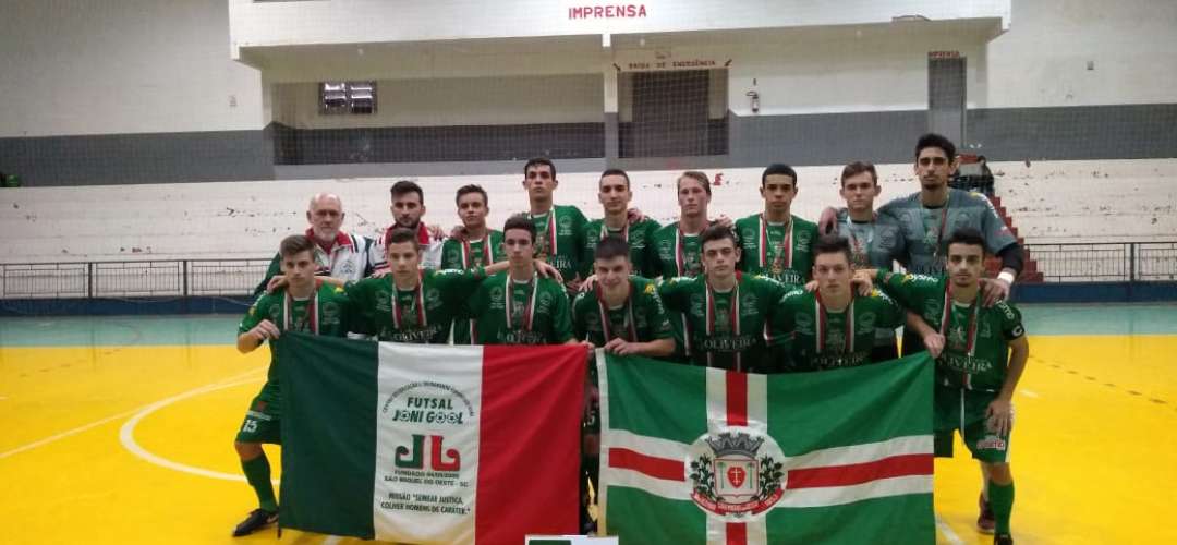 Futsal JONI GOOL é campeão dos Joguinhos Abertos de Santa Catarina representando São Miguel do Oeste