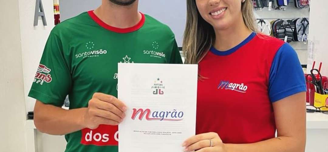 Futsal JONI GOOL e Lojas Magrão renovam parceria para 2024