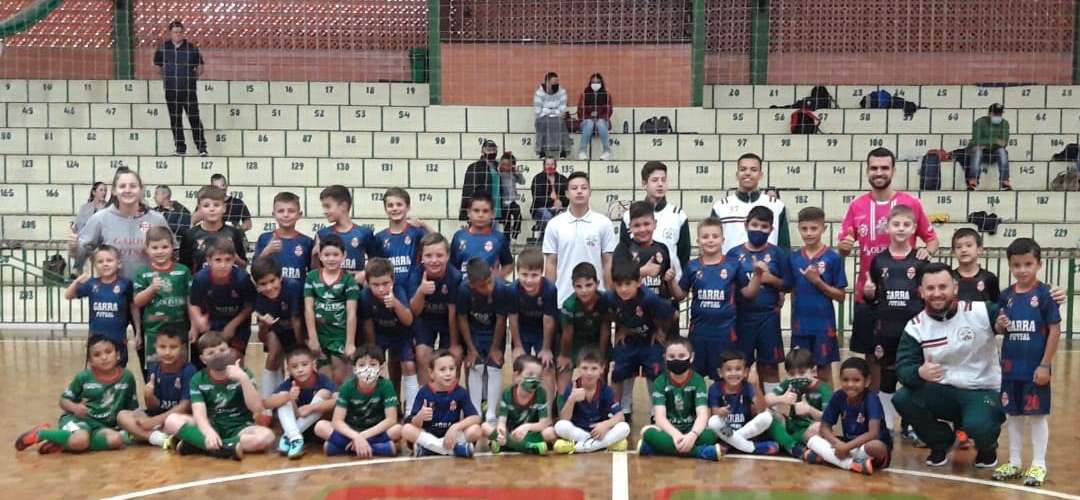 Futsal JONI GOOL realiza jogos amistosos com o Garra Futsal