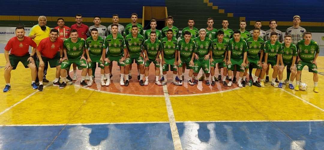 Futsal JONI GOOL realiza treino no palco do Campeonato Brasileiro