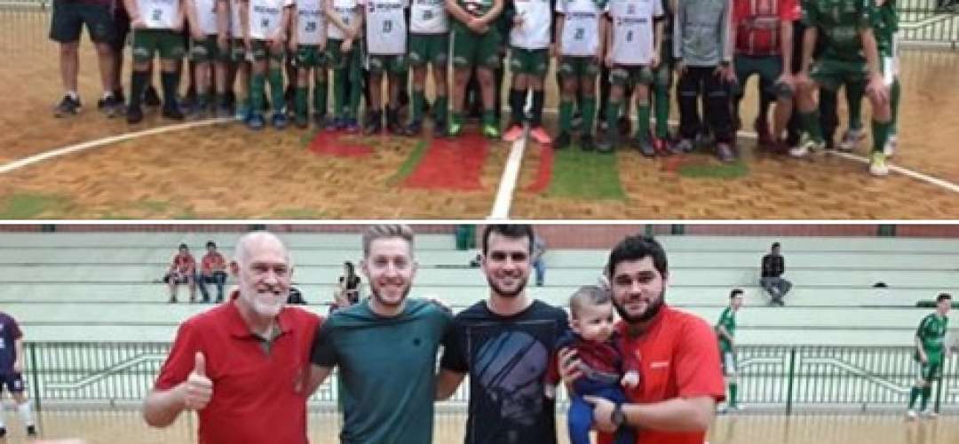 Futsal JONI GOOL recebe visita de seus ex-atletas Bateria e Jean Schacker