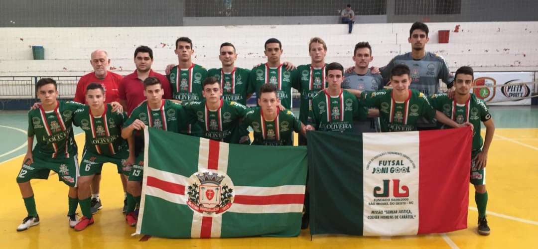 Goleada e classificação nos Joguinhos Abertos de Santa Catarina