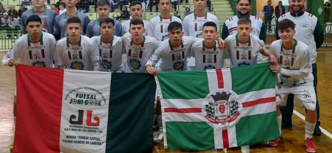 JONI GOOL goleia a Chapecoense e segue na liderança da Liga Catarinense Sub 16