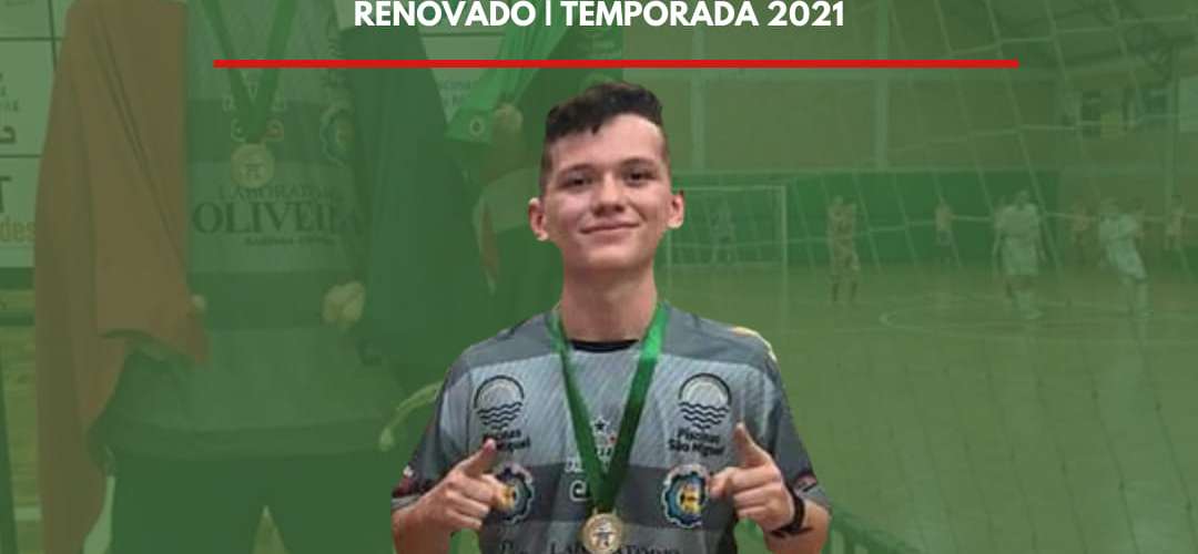 Luiz Carlos renova com o Futsal JONI GOOL para 2021