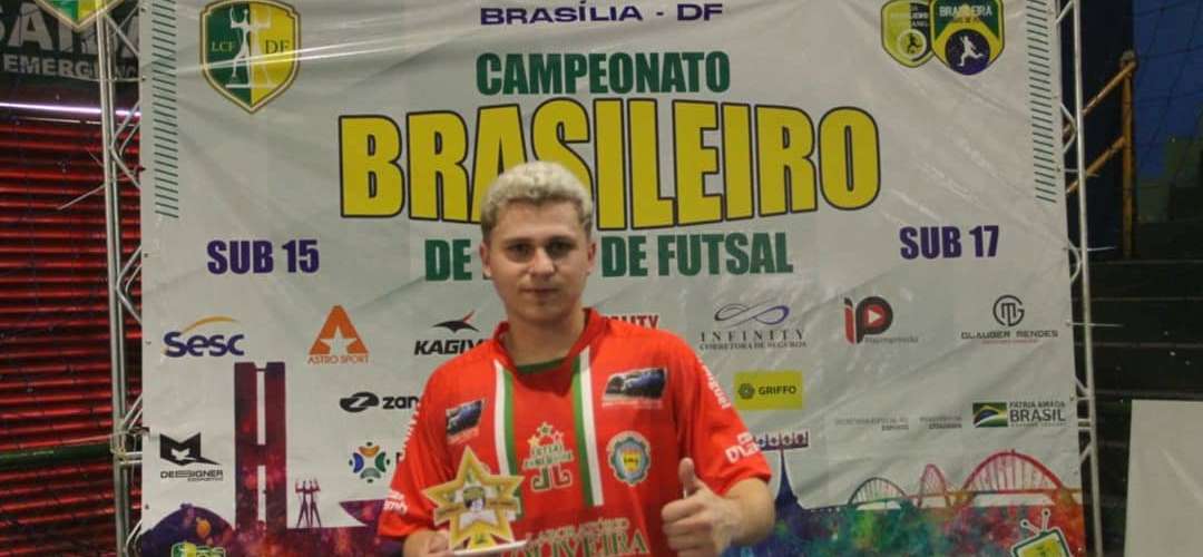 Nelson eleito o "Destaque do Jogo", diante do Morro Azul-RJ