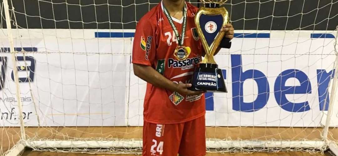 O Futsal JONI GOOL parabeniza seu ex-atleta Émerson pela conquista do Campeonato Catarinense Sub 20