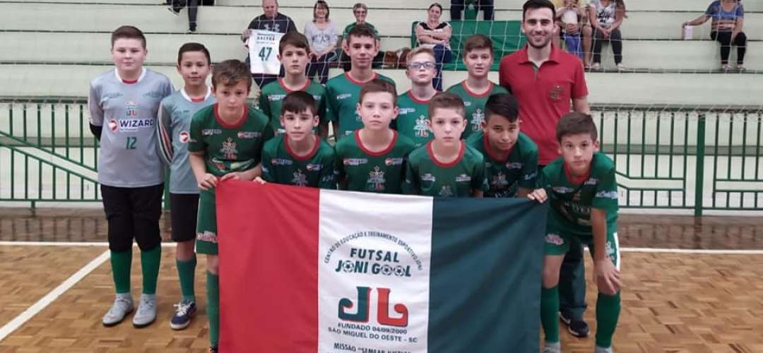 Resultados do Futsal JONI GOOL pela Liga Catarinense Sub 12, Sub 16 e JASC deste sábado, 13