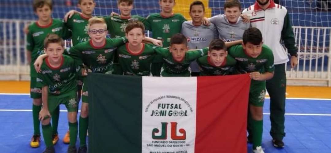 Sub 12 classifica-se para a 4ª fase da Liga Catarinese de Futsal
