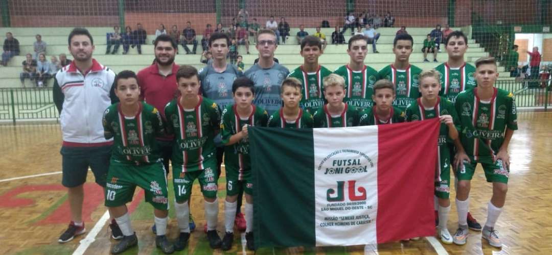Sub 14 empata na estreia da Liga Catarinense de Futsal