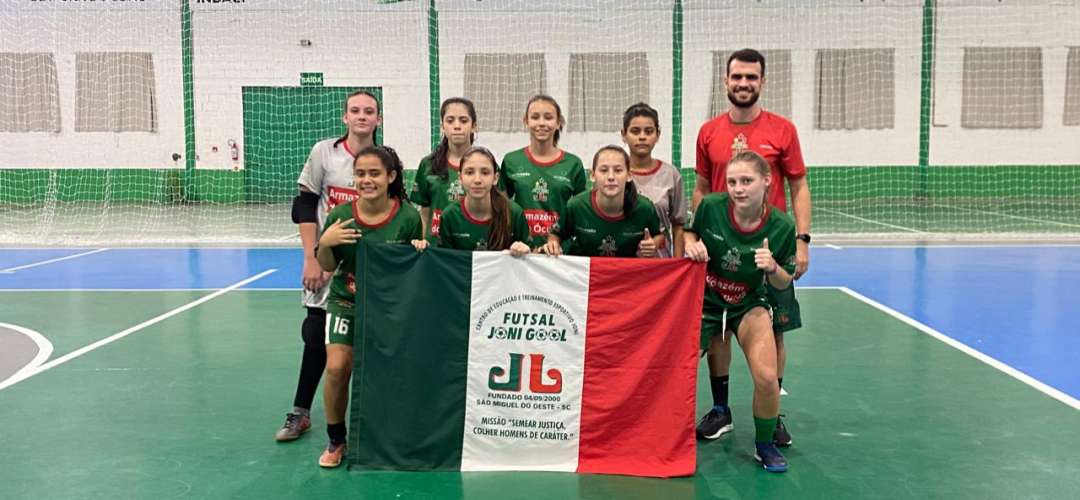 Sub 14 perde na estreia da III Copa Guarujá do Sul de Futsal Feminino Interestadual