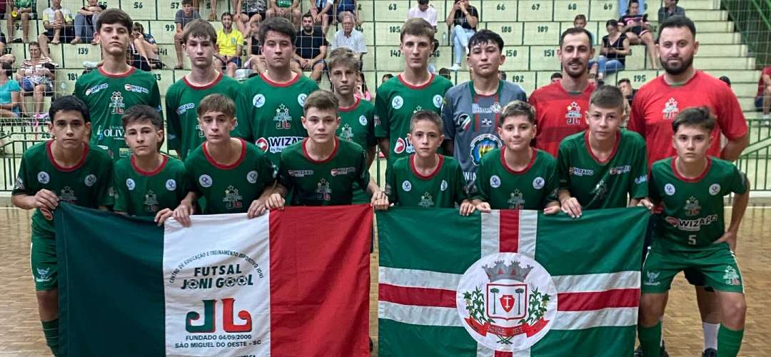 Sub 14 vence e mantém liderança na Liga Catarinense