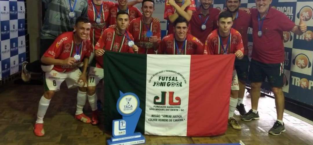 Futsal JONI GOOL conquista o título da  5ª Taça Móveis Léo, com as categorias Sub 17 e Sub 15