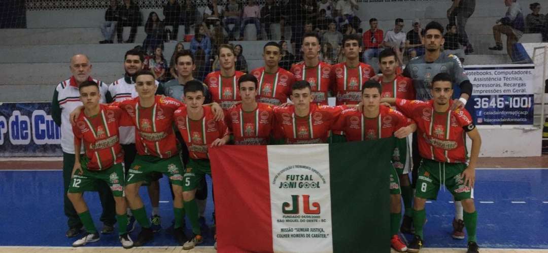Sub 18 vence e mantém liderança da Liga Catarinense de Futsal